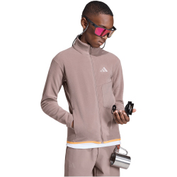adidas TERREX Multi Fleece Sweatjacke Kinder KA4896 - Trace brown 140