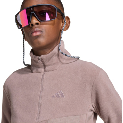adidas TERREX Multi Fleece Sweatjacke Kinder KA4896 - Trace brown 140