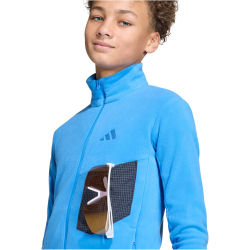 adidas TERREX Multi Fleece Sweatjacke Kinder KA4894 - ray blue 140