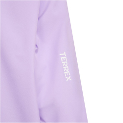 adidas TERREX Multi 2 Layer Climaproof Regenjacke Kinder KA9753 - powder plum/powder plum 116