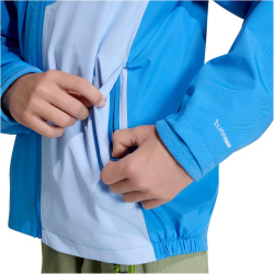 adidas TERREX Multi 2 Layer Climaproof Regenjacke Kinder JY5925 - ray blue/glow blue 128
