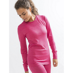 CRAFT Fuseknit Comfort Funktionsshirt langarm Damen rosa M