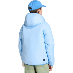 adidas TERREX Xperior Climawarm Padded Outdoorjacke Kinder JY5957 - glow blue 116