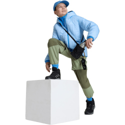 adidas TERREX Xperior Climawarm Padded Outdoorjacke Kinder JY5957 - glow blue 116