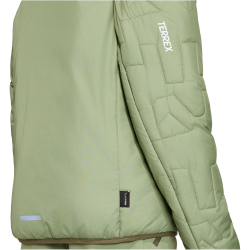 adidas TERREX Xperior Climawarm Padded Outdoorjacke Kinder JY5956 - tent green 116