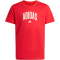 adidas Collegiate Graphic T-Shirt Kinder KE1335 - pure ruby/off white 152