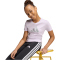 adidas Everyday Glam Graphic T-Shirt Mädchen KG7745 - ice lavender 128