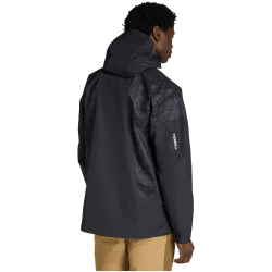 adidas TERREX Xperior 2.5 Layer Hybrid Primeknit Climaproof Outdoorjacke Herren JW9332 - black S