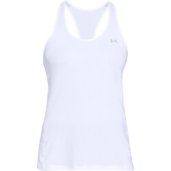 UNDER ARMOUR Racer Tanktop Damen white/metallic silver M