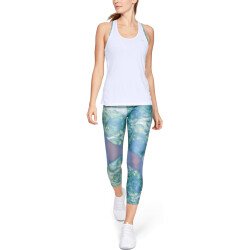 UNDER ARMOUR Racer Tanktop Damen white/metallic silver M