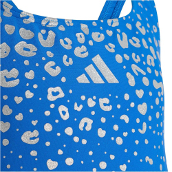 adidas Glitter V-Back Badeanzug Mädchen KE1393 - bright royal 122