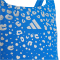 adidas Glitter V-Back Badeanzug Mädchen KE1393 - bright royal 122