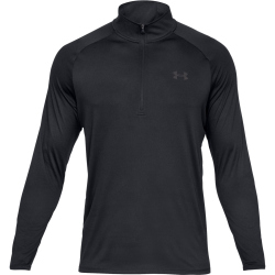 UNDER ARMOUR Tech 2.0 Sweatshirt mit 1/2-Zip 001 - black/charcoal S