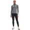 UNDER ARMOUR Tech 1/2-Zip langarm Sweatshirt Damen 001 - black/black/metallic silver L