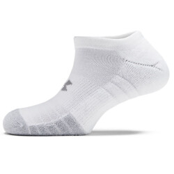 3er Pack UNDER ARMOUR HeatGear No Show Sneakersocken weiß M (37-41)
