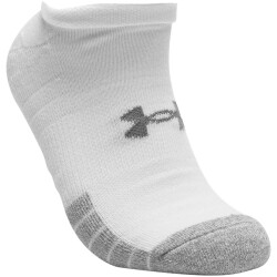 3er Pack UNDER ARMOUR HeatGear No Show Sneakersocken weiß M (37-41)