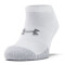 3er Pack UNDER ARMOUR HeatGear No Show Sneakersocken weiß M (37-41)