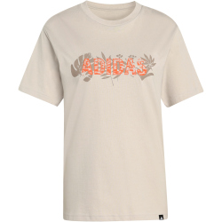 adidas Animal Graphic T-Shirt Damen KB7145 - wonder alumina L