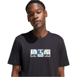 adidas Memories of Sport Stamps Graphic T-Shirt Herren KB2510 - black XS