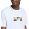 adidas Memories of Sport Stamps Graphic T-Shirt Herren KB2509 - white XL
