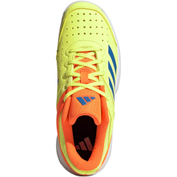 adidas Court Stabil Hallenschuhe Kinder KJ3694 - hi-res yellow/ray blue/lucid orange 32