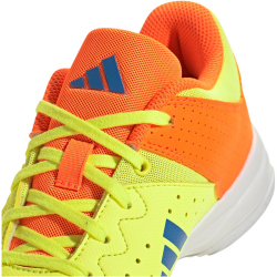 adidas Court Stabil Hallenschuhe Kinder KJ3694 - hi-res yellow/ray blue/lucid orange 32