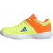 adidas Court Stabil Hallenschuhe Kinder KJ3694 - hi-res yellow/ray blue/lucid orange 32