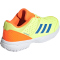 adidas Court Stabil Hallenschuhe Kinder KJ3694 - hi-res yellow/ray blue/lucid orange 32