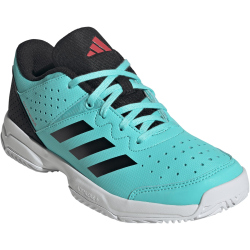 adidas Court Stabil Hallenschuhe Kinder JR9581 - flash aqua/core black/cloud white 36