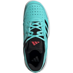 adidas Court Stabil Hallenschuhe Kinder JR9581 - flash aqua/core black/cloud white 36