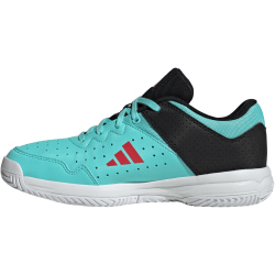adidas Court Stabil Hallenschuhe Kinder JR9581 - flash aqua/core black/cloud white 36
