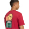 adidas Memories of Sport Poster Graphic T-Shirt Herren KB2508 - active maroon M
