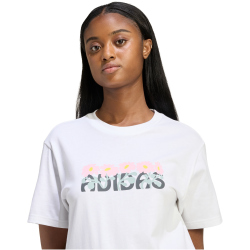 adidas Soft Side Graphic T-Shirt Damen KA5097 - white S