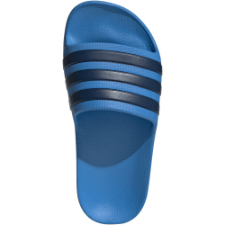 adidas Aqua adilette Badelatschen Kinder JS2495 - ray blue/dark blue/ray blue 28