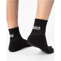 3er Pack JAKO Sportsocken kurz schwarz 35-38