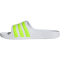 adidas Aqua adilette Badelatschen Kinder IH6895 - cloud white/solar slime/cloud white 28