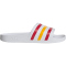 adidas Aqua Adilette Badelatschen HQ2453 - cloud white/team power red 2/crew yellow 47