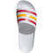 adidas Aqua Adilette Badelatschen HQ2453 - cloud white/team power red 2/crew yellow 47