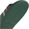 adidas Aqua Adilette Badelatschen HQ2450 - team dark green/cloud white/bright red 40.5