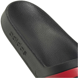 adidas Aqua Adilette Badelatschen HQ2449 - core black/green/pure ruby 39