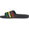 adidas Aqua Adilette Badelatschen HQ2449 - core black/green/pure ruby 40.5