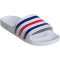 adidas Aqua Adilette Badelatschen HQ2448 - cloud white/pure ruby/semi lucid blue 40.5