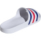 adidas Aqua Adilette Badelatschen HQ2448 - cloud white/pure ruby/semi lucid blue 40.5