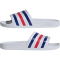 adidas Aqua Adilette Badelatschen HQ2448 - cloud white/pure ruby/semi lucid blue 42