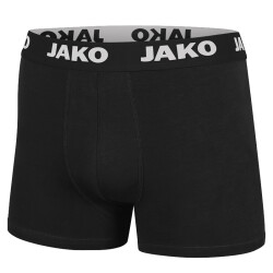 2er Pack JAKO Boxershorts Basic schwarz S