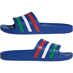 adidas Aqua Adilette Badelatschen HQ2445 - bold blue/green/cloud white 43