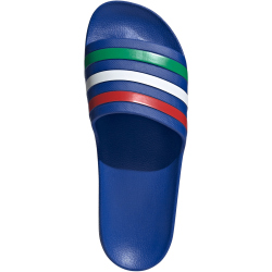 adidas Aqua Adilette Badelatschen HQ2445 - bold blue/green/cloud white 47