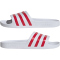 adidas Aqua Adilette Badelatschen HQ2444 - cloud white/team colleg red/cloud white 40.5