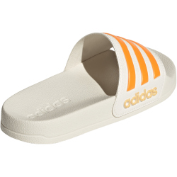 adidas Shower adilette Badelatschen Kinder JS2526 - off white/pure tangerine/semi ice tangerine 28