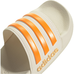 adidas Shower adilette Badelatschen Kinder JS2526 - off white/pure tangerine/semi ice tangerine 28